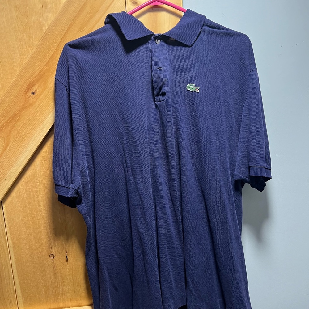 Lacoste Men's Navy Polo Shirt